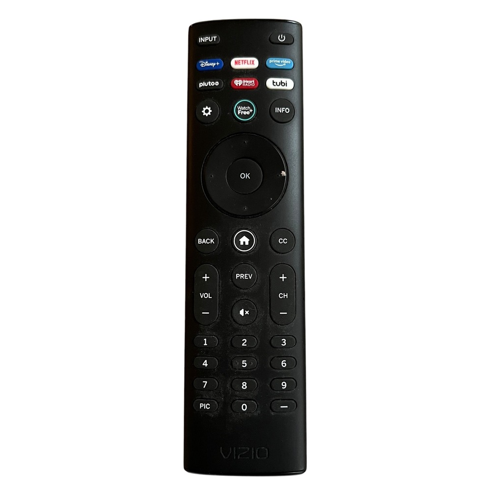 Vizio XRT140V4 Smart TV Remote Control with Netflix Disney+ Pluto TV Buttons
